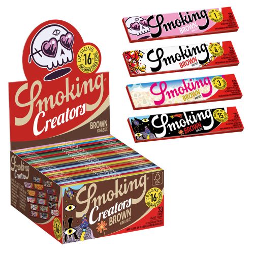 Smoking Papers K.S. Brown 50er Box/33 Blatt - Creators Limited Edition
