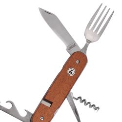 2er Set Outdoor Besteckset mit Tasche - Laguiole Heritage