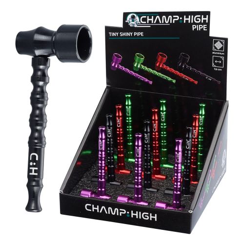 Metallpfeife " Tiny Shiny " ca.7,8cm - Champ High
