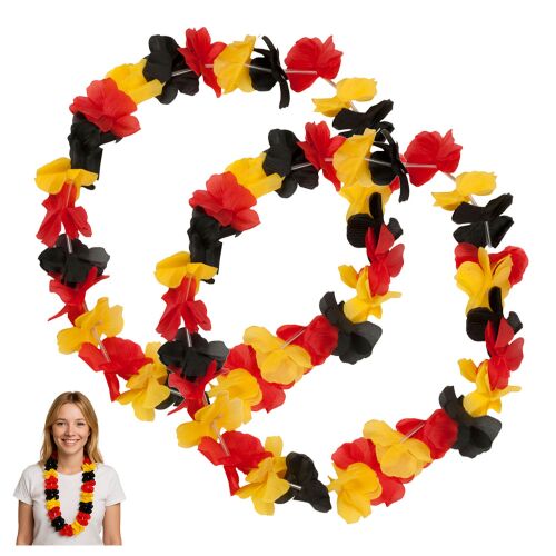 Deutschland Aloha-Kranz 2er Set ca.32cm