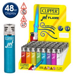 Clipper Jet Flame " Crystal Rainbow " 48er Display