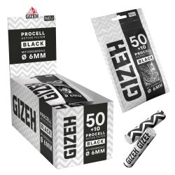 GIZEH ProCell Aktivkohlefilter BLACK – 60...