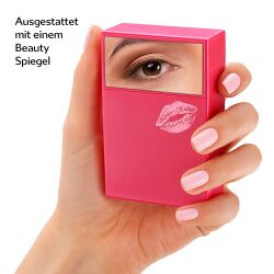 Zigarettenbox " Pink Variation mit Spiegel "...