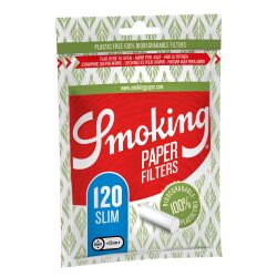 Smoking Classic PAPIER Slim Filter 30 x 120er Beutel 6mm