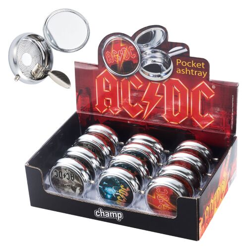 Taschen-Aschenbecher " AC/DC " Champ