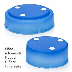 Aschenbecher Glas Colorful ca.11cm & 8,5cm - Champ
