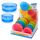 Aschenbecher Glas Colorful ca.11cm & 8,5cm - Champ