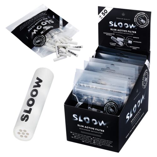 Active Slim Filter 6 mm – 50er Beutel - Sloow