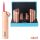 Metallfeuerzeug mit roter Jetflame - Rosegold - Champ