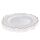Unterteller / Dekoteller "BLOOM"Transparent Rosegold-farbig Kunststoff ca.32,5cm