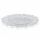 Unterteller / Dekoteller "BLOOM" Transparent Kunststoff ca.32,5cm