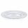 Unterteller / Dekoteller "YVY" transparent Kunststoff ca.32,5cm