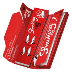 Smoking Paper K.S. RED  mit Filtertips 12er Box/33 Blatt + 33 Tips