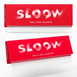 Sloow Papers Red 18 g/m² kurz 50er Box/50 Blatt