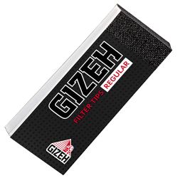GIZEH Black Filter Tips Regular 24er Box/35 Blatt