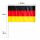 12er Set Deutschland Handfahnen / Stockfahnen