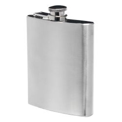 Flachmann Gebürstet Edelstahl 7oz / 200ml