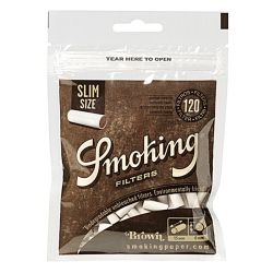 Smoking Brown Slim Filter 10 x 120er Beutel 6mm