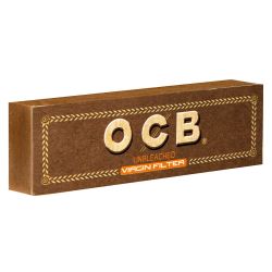 OCB Virgin Unbleached Filtertips 25er Box/50 Tips