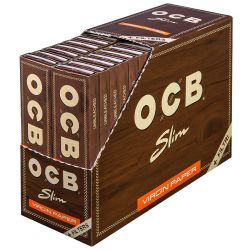 OCB K.S. Unbleached mit Filtertips 32er Box/32 Blatt + 32...