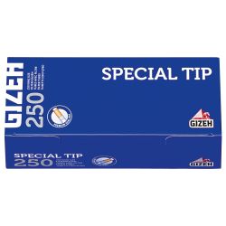 GIZEH Special Tip 4 x 250er Filterhülsen - Blau