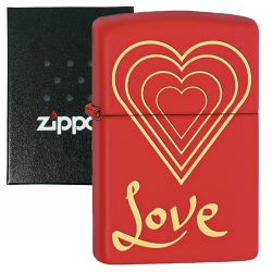 Zippo Benzinfeuerzeug " 233 Love "