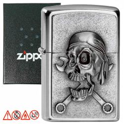 Zippo Benzinfeuerzeug  Mechanic Skull 