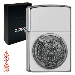 Zippo Benzinfeuerzeug " Tiger Emblem "