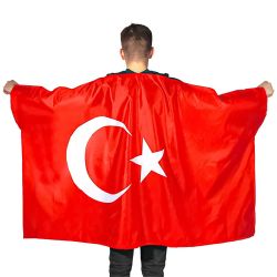 Türkei Umhangfahne ca. 150 x 90cm