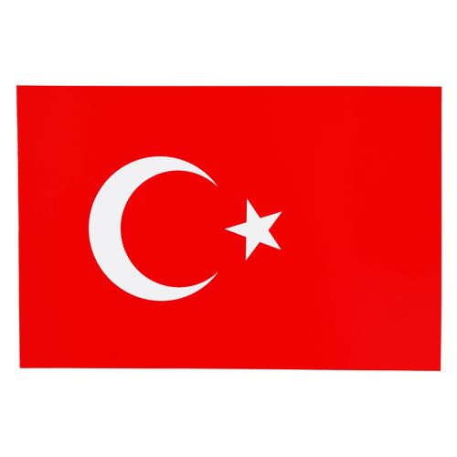 Magnet-Fahne Türkei  ca.20x13cm