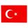 Magnet-Fahne Türkei  ca.20x13cm
