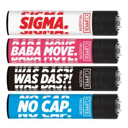 Clipper Feuerzeug " Sigma Impact " 48er Display