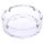 Aschenbecher Glas ca.10,5cm Champ