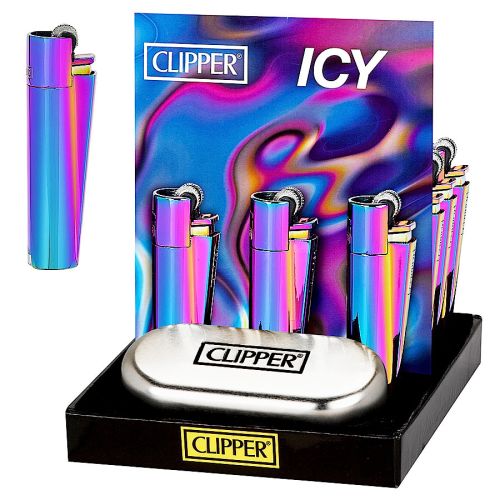 Clipper Feuerzeug " Icy Colors "