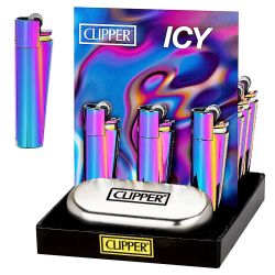 Clipper Feuerzeug  Icy Colors  