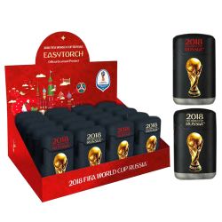 Feuerzeug " Fifa Worldcup Russia 2018 " EasyTorch 3D Pokal