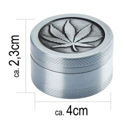 Grinder Metall " LEAF " 40mm Champ