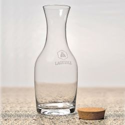 Laguiole Glas-Karaffe mit Korken