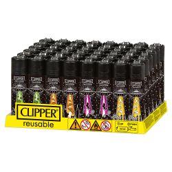 Clipper Feuerzeug " Ufos " 48er Display