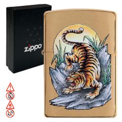 Zippo Benzinfeuerzeug " Tattoo Tiger Design "