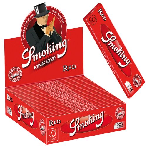 Smoking Paper K.S. Red 25er Box/33 Blatt