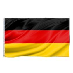 XL Deutschland Fahne mit Ösen ca.180x120cm