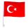 Autofensterfahne 2er Türkei-Flagge ca.45x30cm