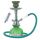 Al Malik Rabat Wasserpfeife Shisha ca. 25cm Grün Champ