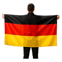 Deutschland Umhangfahne ca. 90 x 150cm