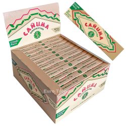 Canuma Bambusblättchen King Size Slim 24er Box/32 Blatt + 32 Tips