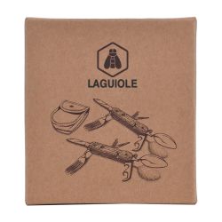 Laguiole 2er Outdoor Besteckset mit Tasche