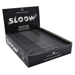 Sloow Black King Size 25er Box/ je 32 Blatt