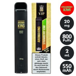 Aroma King " Strawberry Kiwi " VIP E-Shisha max.800 Züge - 20mg Niktoin