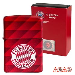 Zippo FC Bayern " 540° " rot matt